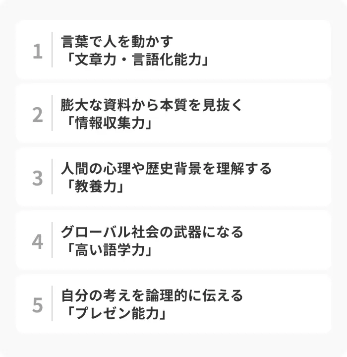 文学部の強みを活かせる就職先の見つけ方|おすすめの業界や資格も紹介のイメージ